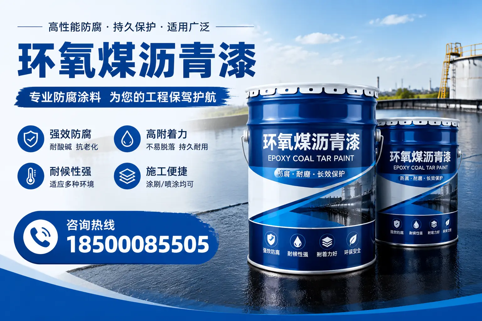 环氧煤沥青漆与其他漆类的比较，临汾用户的选择依据