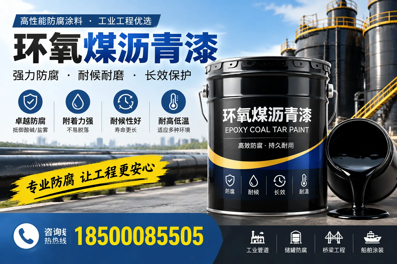 环氧煤沥青漆的施工方法与注意事项，确保在临汾顺利完成