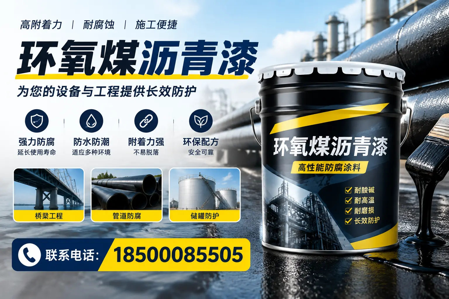 环氧煤沥青漆与其他涂料的对比分析，助力临汾企业决策